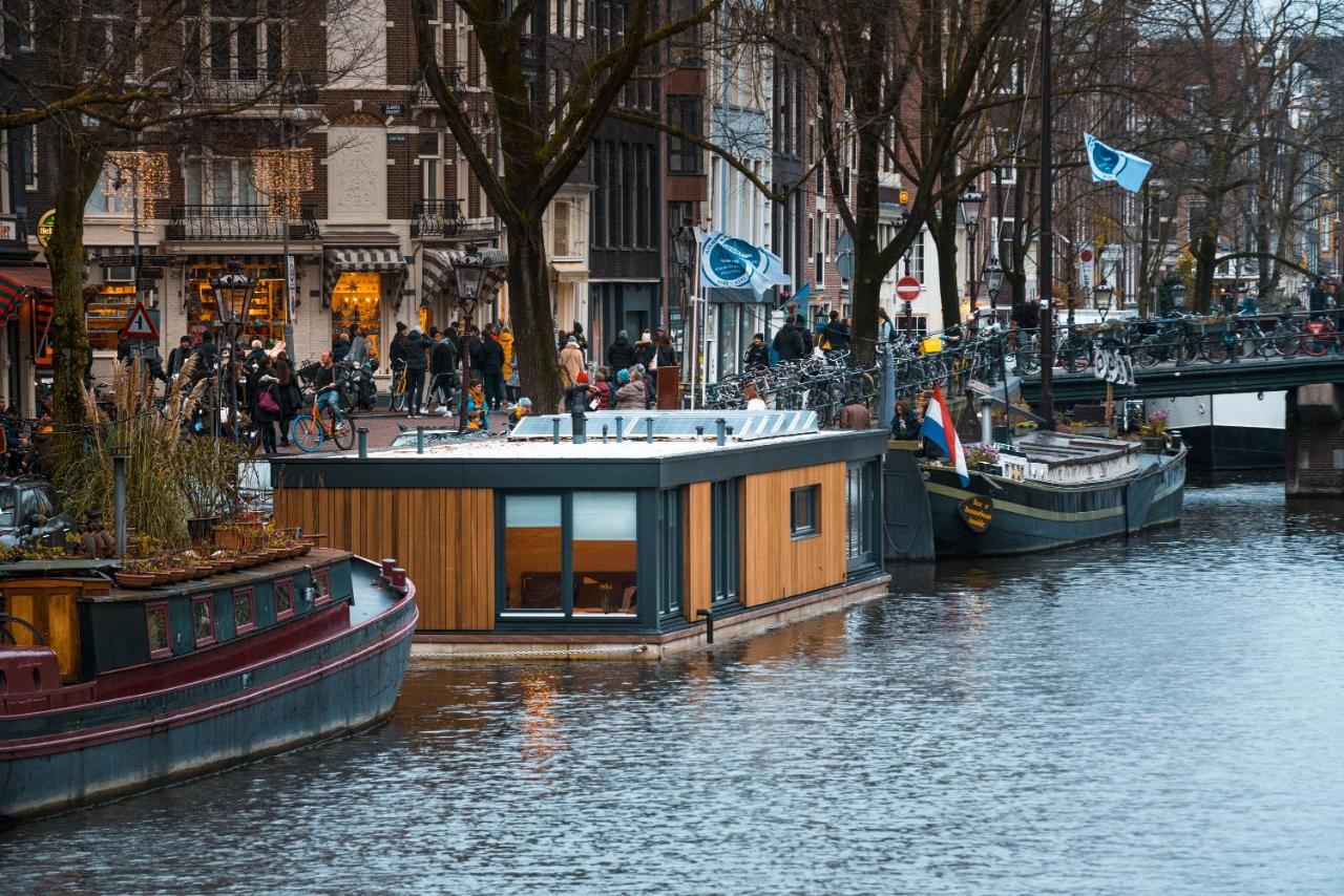 2 Houseboat Suites Amsterdam Prinsengracht Exteriér fotografie